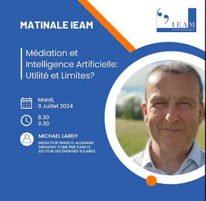 IEAM Matinale - Mediation und KI